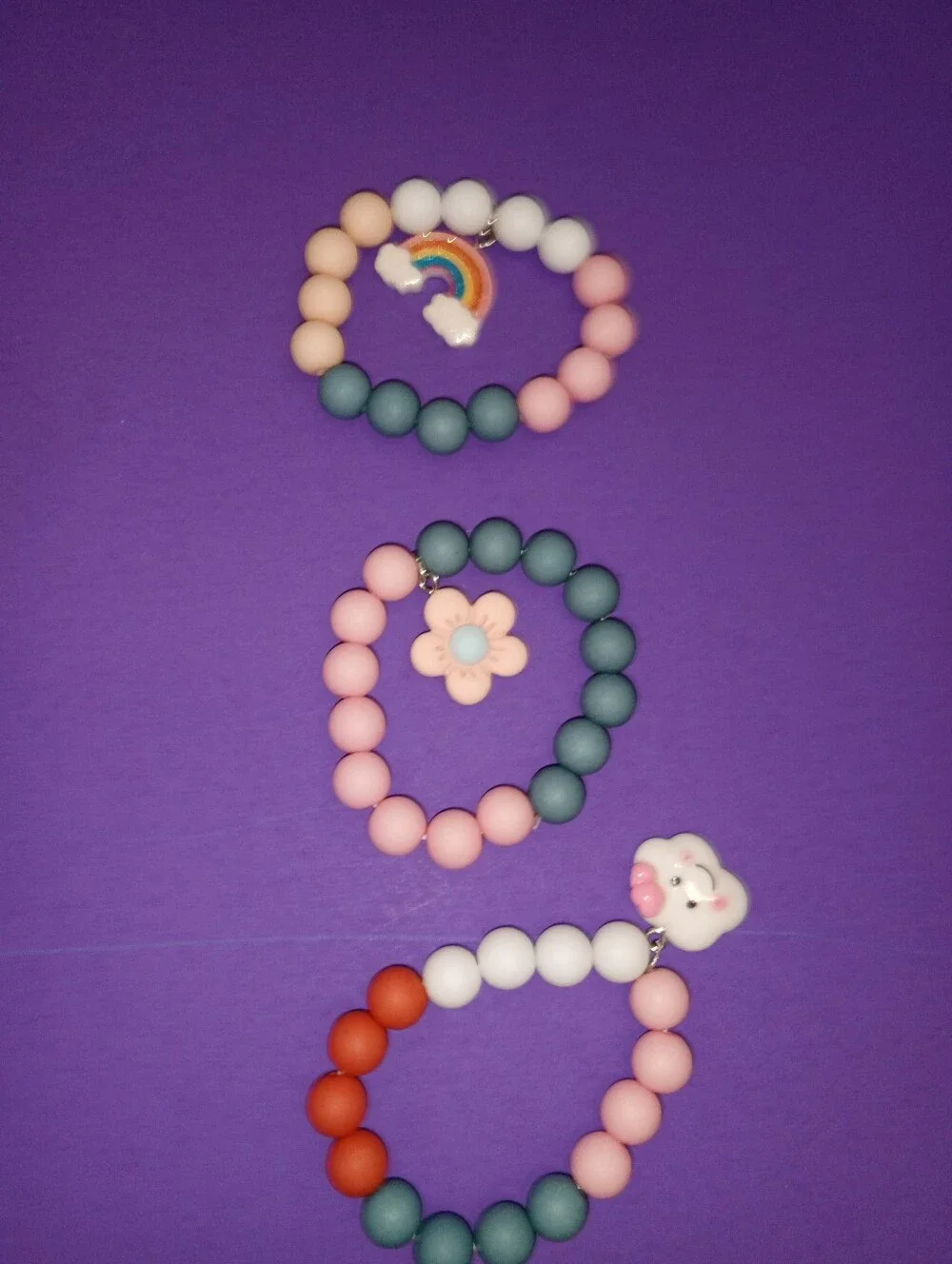 Plush Character Hair Ties, Scrunchie, Charm, And Bracelets